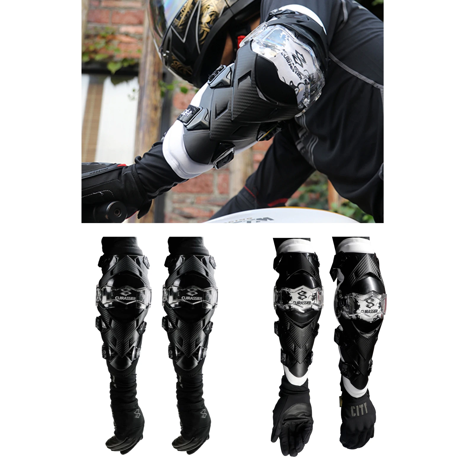 Cuirassier E09 Motorcycle Elbow Protector Guards Motocross Dirt Bike MTB Protection Pads ( 1 Pair) | Автомобили и мотоциклы