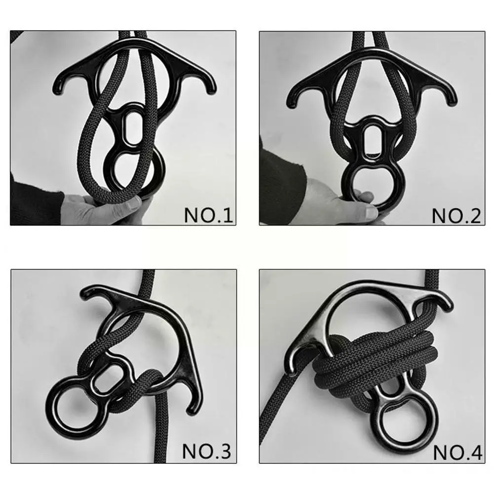 Портативный редуктор скорости наружное алюминиевое магниевое кольцо альпинизм