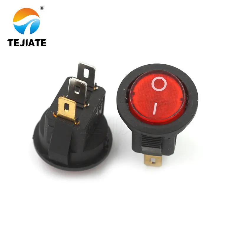 Выключатель питания корабльного типа круглый Кулисный переключатель в форме