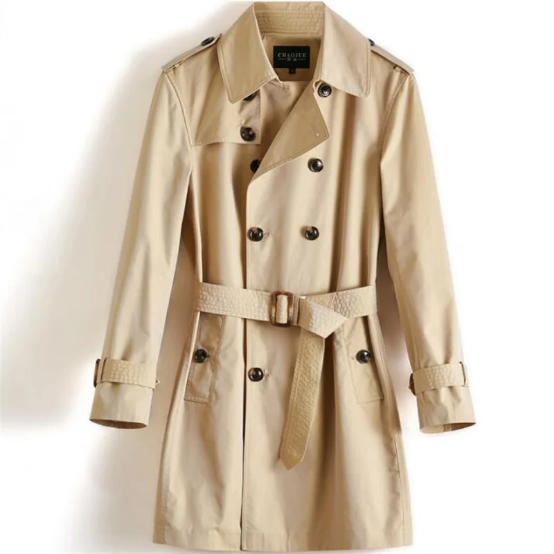 

Обесцвечивание мужские тренчи jaqueta masculina на осень-зиму модная мужская длинное пальто мужская одежда стройная фигура Пальто Длинные рукава