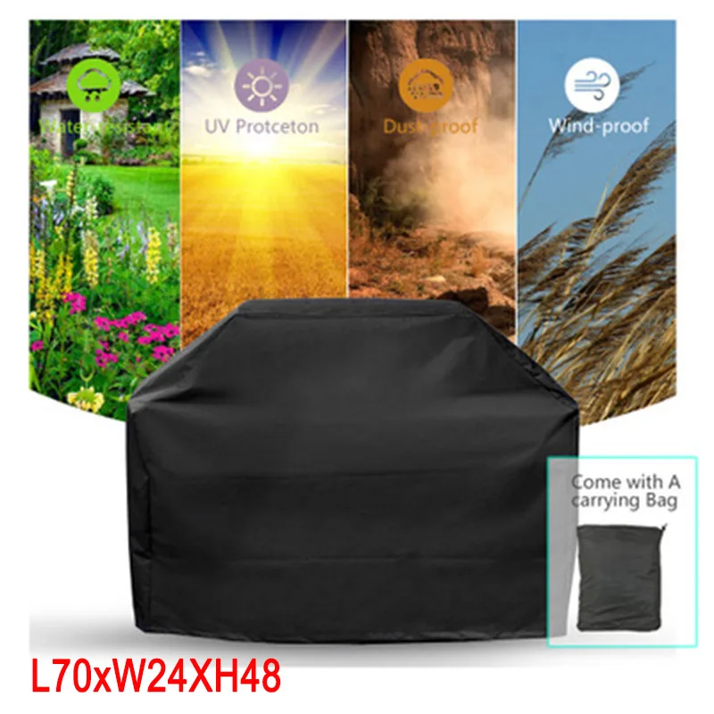 

BBQ Cover Waterproof Barbecue Covers Grill Protectors Garden Patio Multifunctional DC120