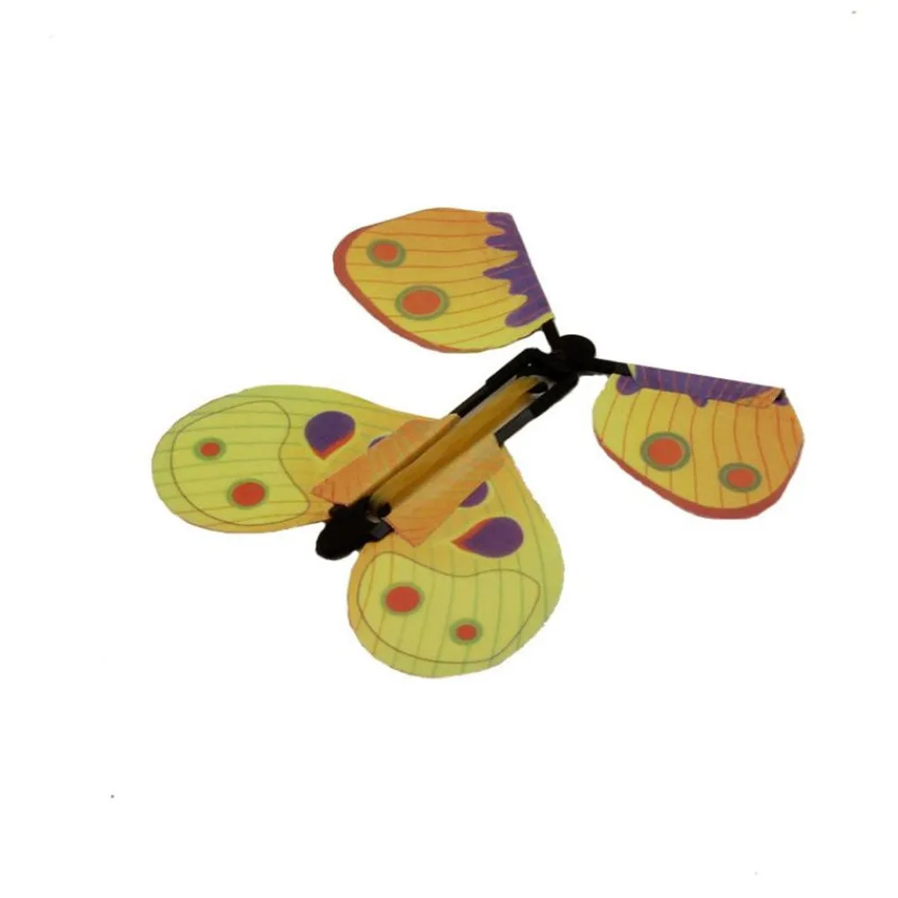 

Magic Butterfly Toys Hand Transformation Fly Butterfly Magic Tricks Props Funny Novelty Surprise Prank Joke Ufo Magic Toy L4