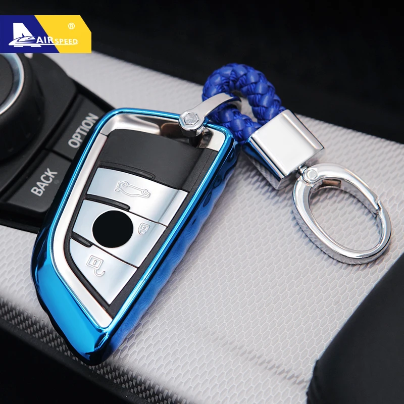 Чехол для автомобильного ключа AIRSPEED протектор ключей BMW X5 F15 X6 F16 G30 7 Series G11 X1 F48 F39