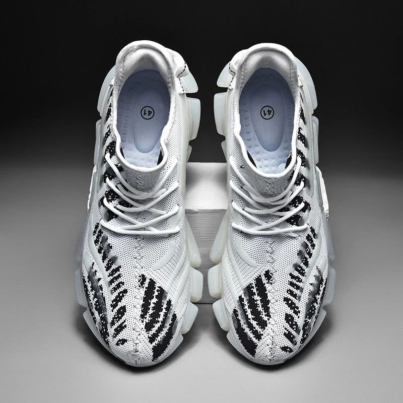 

Mens trainers spring black breathable mesh casual causal sports hot sneakers 2020 Sneaker white 39 slip fashion comfortable man