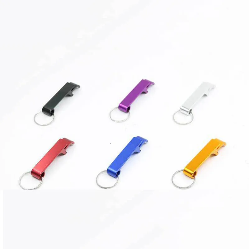 Портативный мини брелок для открывания пивных бутылок 4 в 1|Открывалки| |