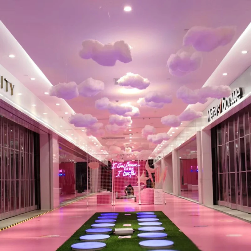 Украшения из искусственного хлопка облако сделай сам свадебные рождественские