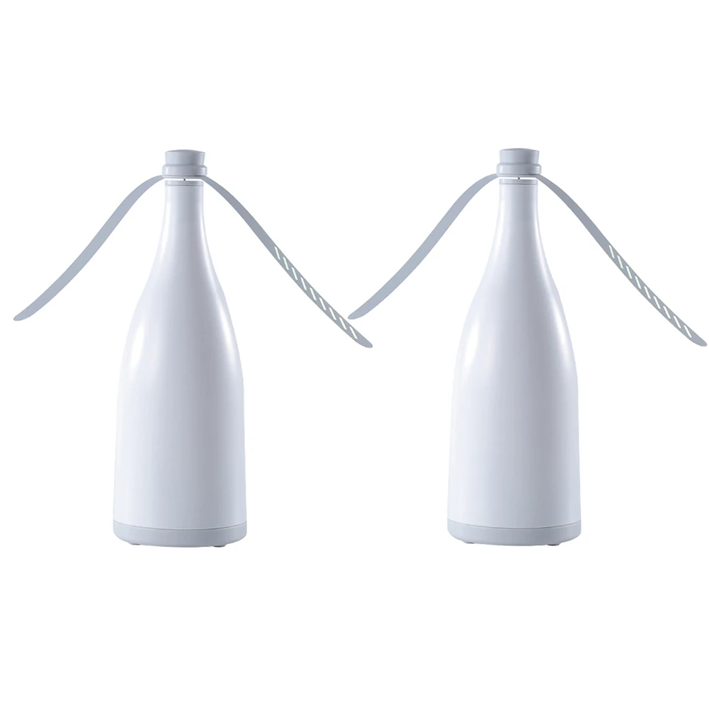 

Portable Mini Desk Fan Automatic Electronic Pest Control Fan Blade Mosquito Fly Bugs Repellent Food Protector Mosquito Fly Fan