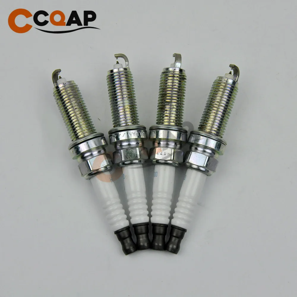 4 шт. двойная иридиевая Свеча зажигания DILKAR7C9H 91215 22401-1KC1C для Nissan Juke 1 6 Pathfinder 2 5 Infiniti