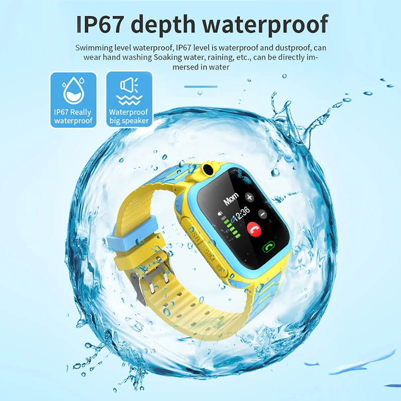 Умные часы для детей с защитой от потери умные детские sim картой детей|Смарт-часы|