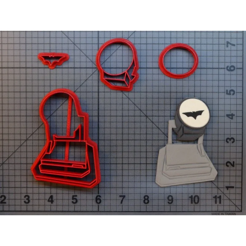 Супер герой Бэтмен dark knight логотип сердце крыло сигнал помадки резак для мальчика