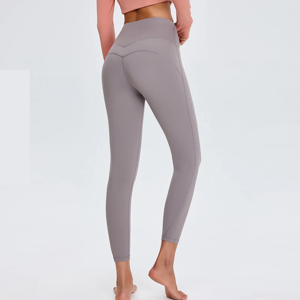 

2021 Cloud Feeling Women Yoga Leggings High Waist Pants Gym Runing Sports Fitness Push Up Stretch Workout Girl Leggins