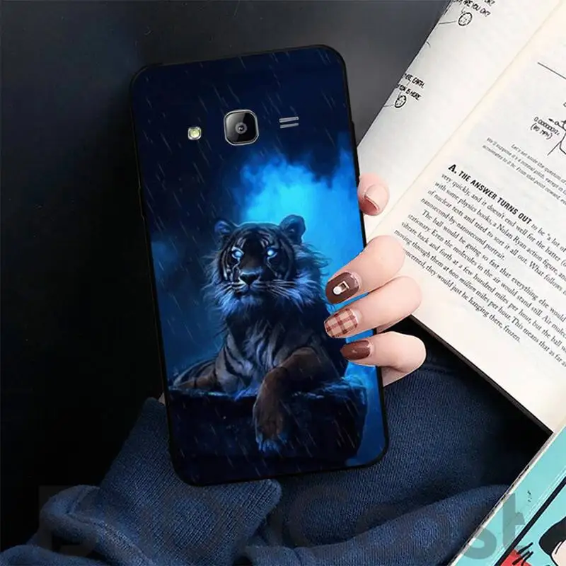 

Ferocious tiger fashion cool Phone Case For Samsung galaxy S 7 8 9 10 20 edge A 6 10 20 30 50 51 70 note 10 plus