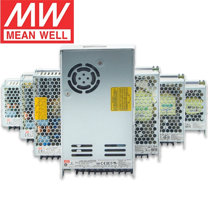 Импульсный источник питания Meanwell серии LRS 3 В 5 в 12 15 24 36 48 с одним выходом