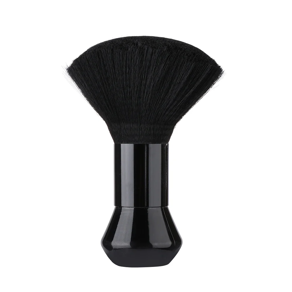 

1PC Salon Cutting Hairdressing Styling Makeup Tools Soft Black Neck Face Duster Beard Brushes Barber Hair Cleaning Hairbrush