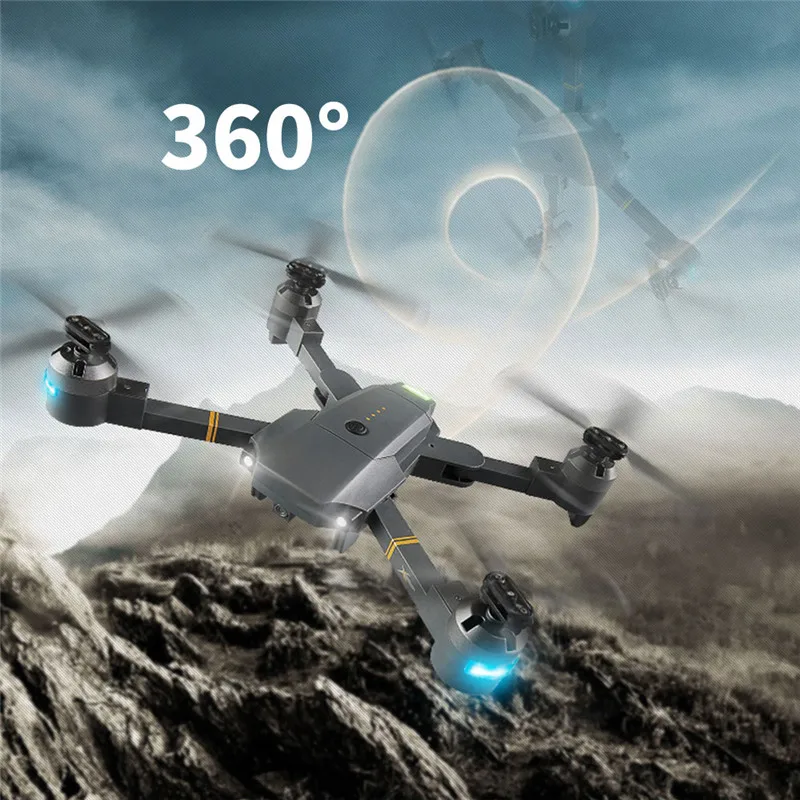 XT-1 складной Радиоуправляемый Дрон с камерой WiFi FPV 2MP RC вертолет Квадрокоптер высота удерживающий Дрон Безголовый режим 360 градусов флип
