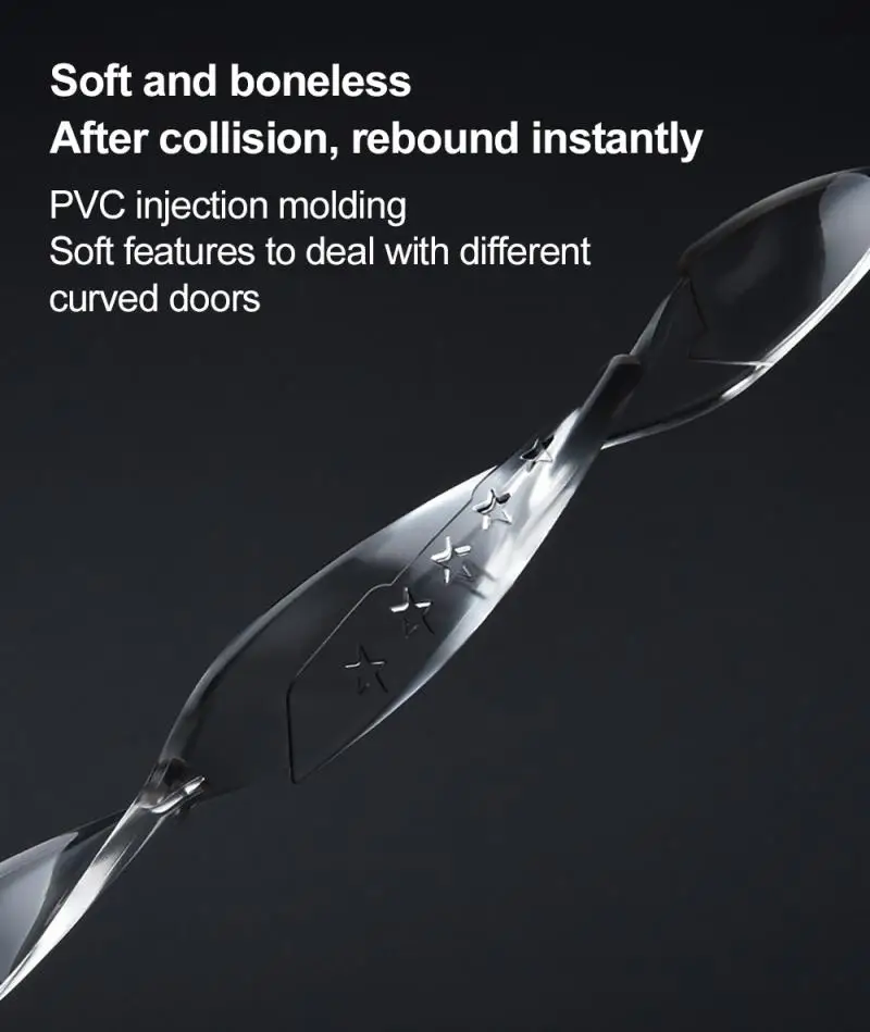 4 шт защита края машинной двери царапин противоскользящая полоса наклейки