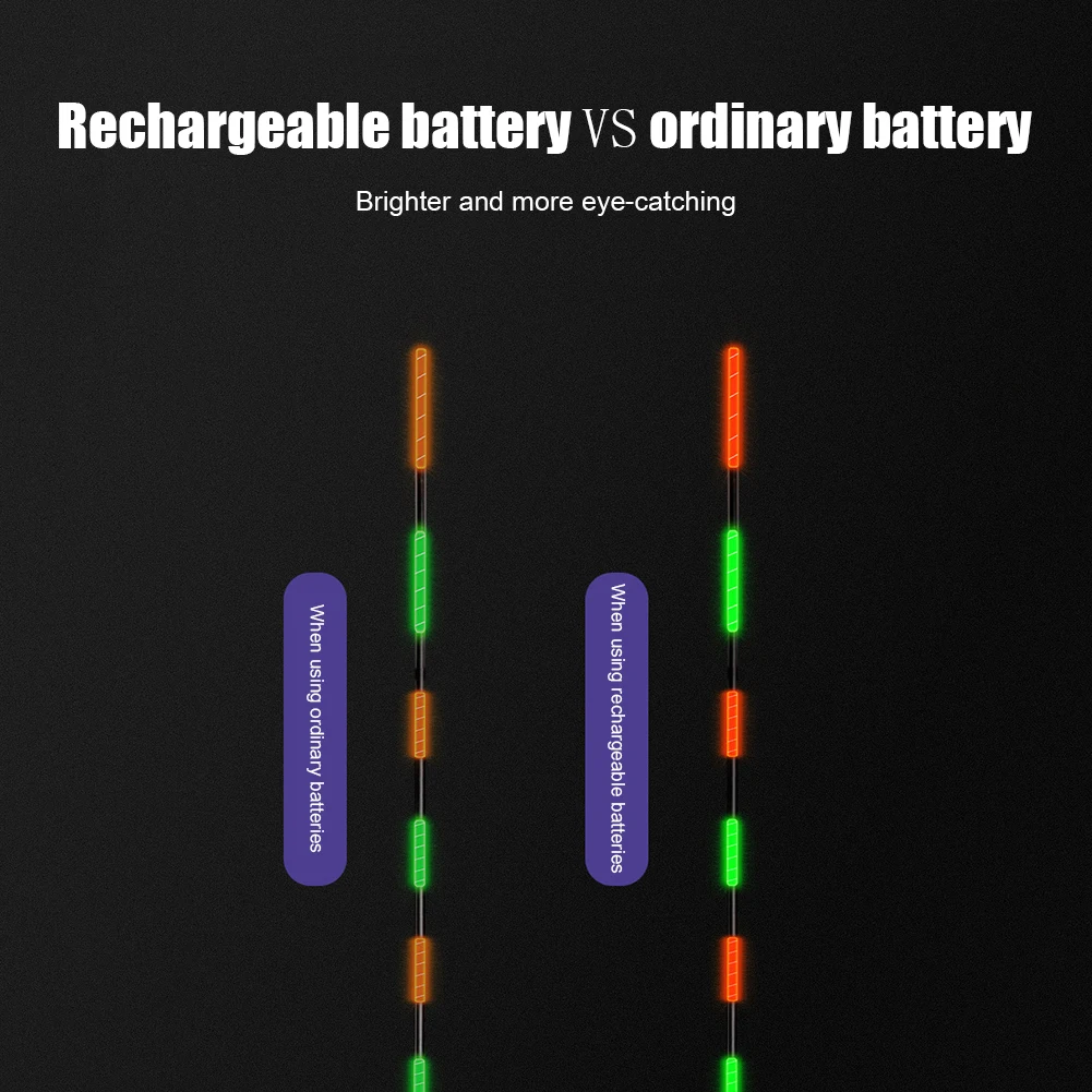Поплавки для рыбалки электрические поплавки перезаряжаемый аккумулятор CR425
