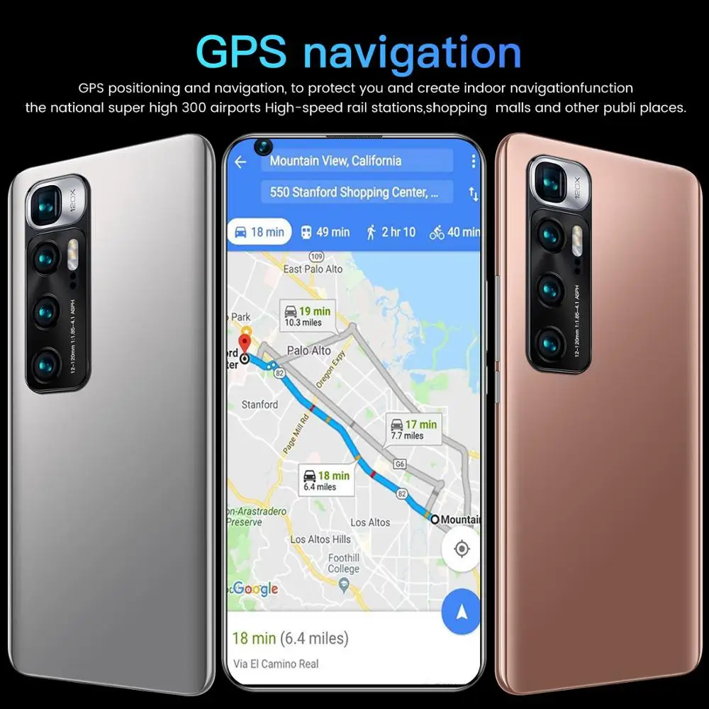 

Smartphones Xiao M10 Ultra Snapdragon 888 Global Version 7.2" Dual SIM Deca Core 512GB 6000mAh Android 10.0 CellPhone