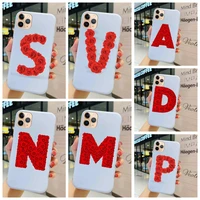 soft alphabet carcasas for iphone 5 5s se 6 6s 7 8 plus x xs xr max 11 12 13 pro mini silicone edging girl funny thin case%c2%a0cover