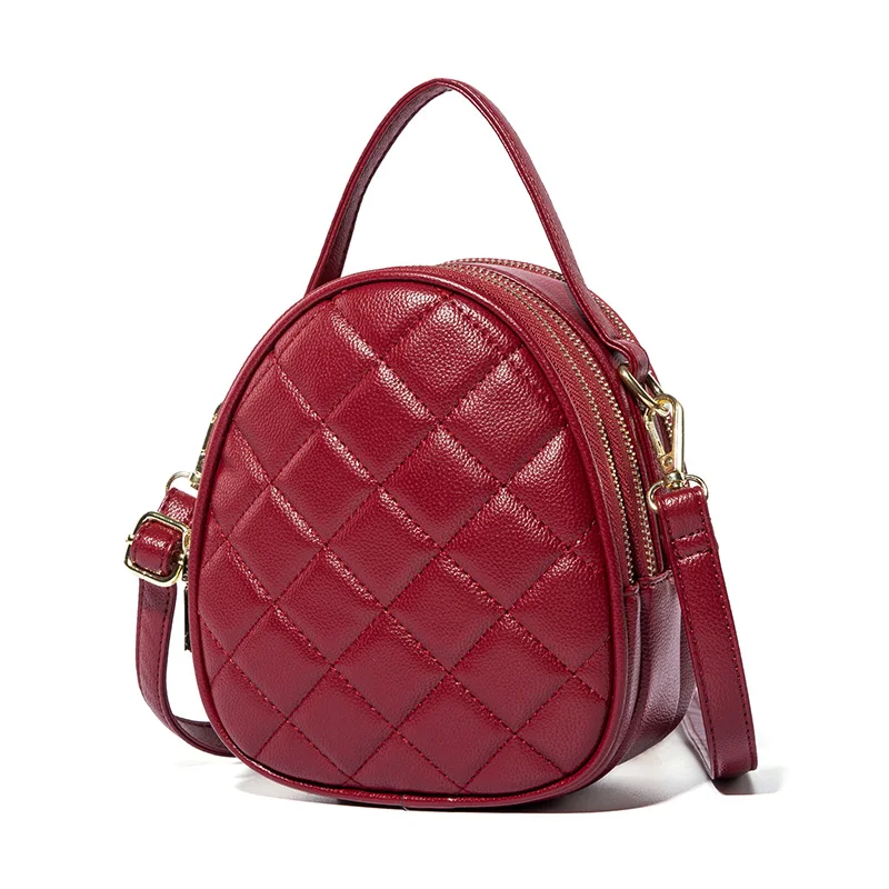 Women Shoulder Bags Designer Small Shell Bag Fashion Plaid PU Leather Crossbody Bags Ladies Luxury Handbags Messenger Bags