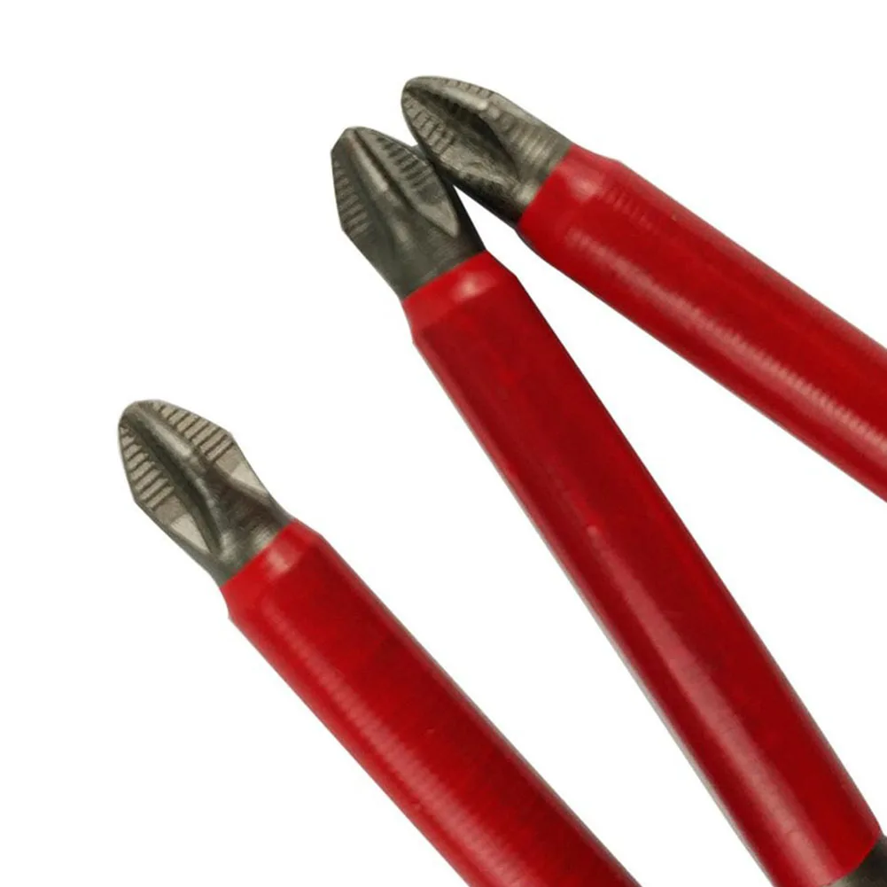 

10 Pcs Drill Bits Kit Set Cross Head Hex Shank Alloy Steel PH2 Magnetic Non-slip S2 50/70/150mm For Hand Woodworking Tools Part