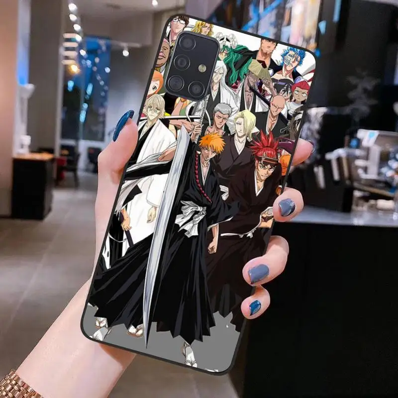 

Bleach anime Ichigo Kurosaki Phone Case for Samsung S20 plus Ultra S6 S7 edge S8 S9 plus S10 5G lite 2020