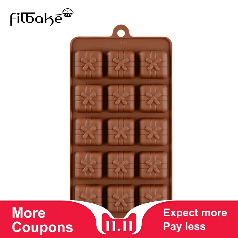 FILBAKE один кусок коробки силиконовые шоколадные аксессуары для украшения