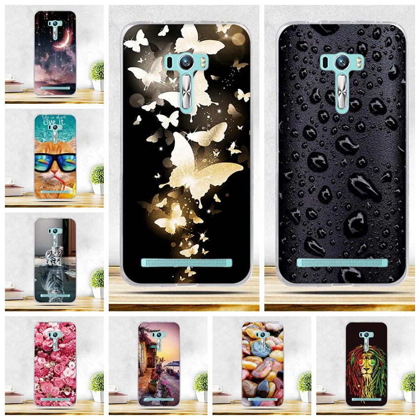 Чехол для Asus Zenfone Selfie ZD551KL тонкий мягкий силиконовый чехол из ТПУ ZenFone чехлы 5 дюйма