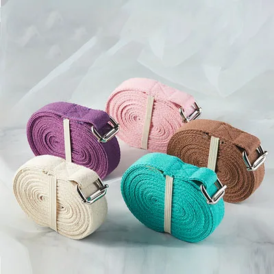 

1pcs Professional Stretch Belt Cotton Lengthened 3 Meters 4.2 Meters Yoga Assisted Stretching Yoga Rope