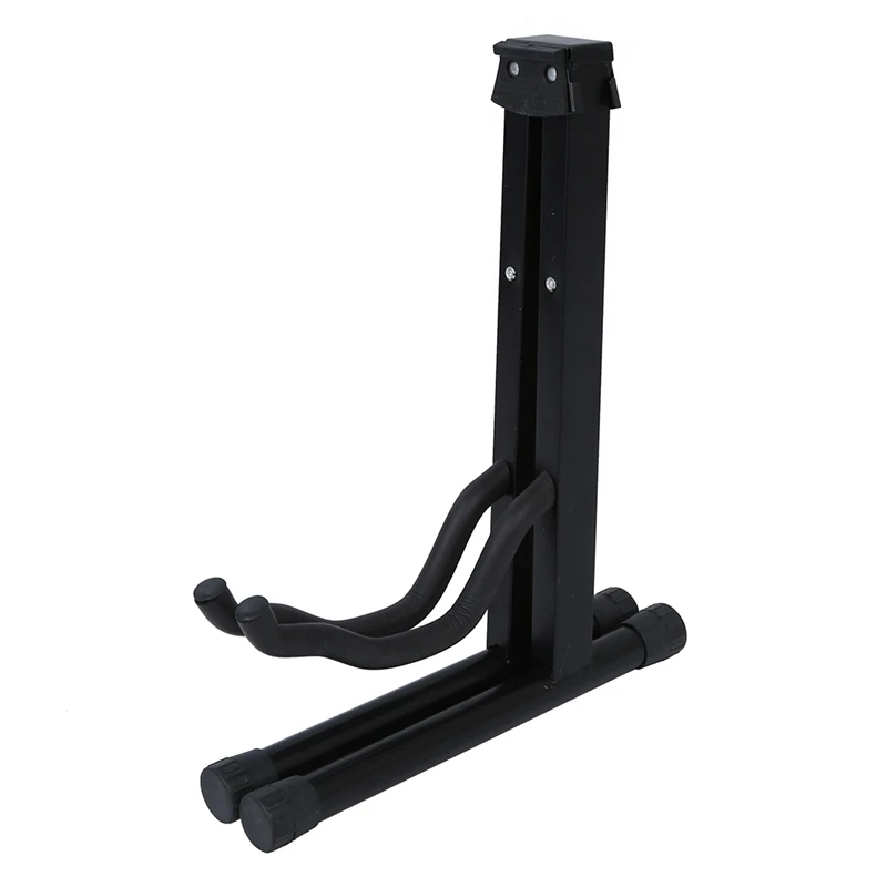 

Hot 190mm Folding Tripod Stand holder Acoustic Guitar Electric Bass Black