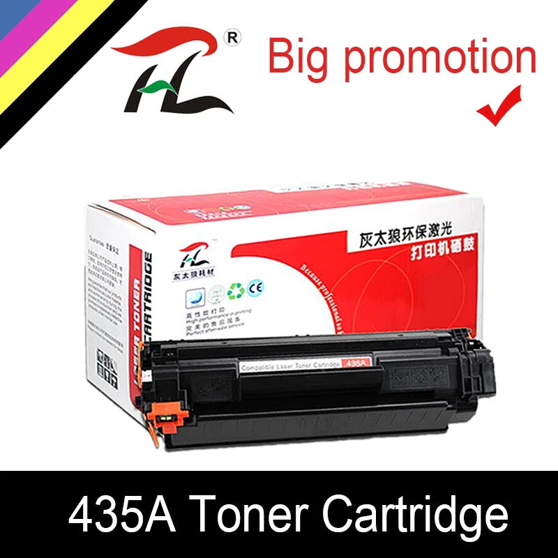 Совместимый с HTL тонер картридж CB435A 35A 435 435a для hp принтеров HP Laserjet P1005 P1006|Картриджи