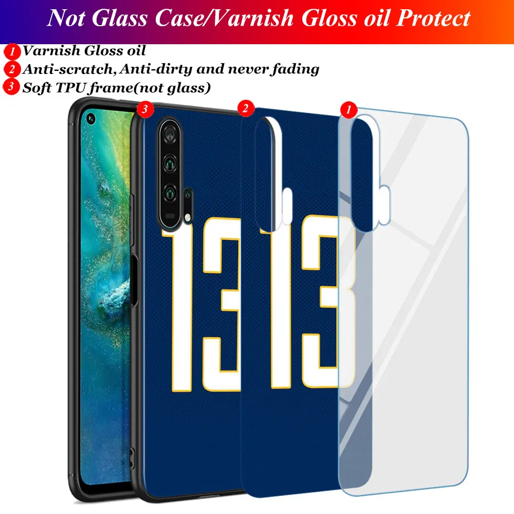 Черный силиконовый чехол Баскетбол 23 24 счастливый номер для huawei Honor 10i 9X8X20 10 9 Lite 8 8A 7A 7C Pro Lite чехол для телефона
