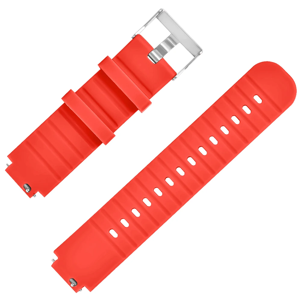 Silicone Sport Straps For Huami Amazfit Nexo A1807 Replacement Watchband Accessories for Smart Watch 2 | Электроника