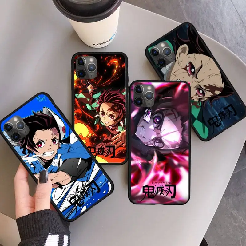 

Kimetsu No Yaiba anime Phone Case For iphone 12 11 13 7 8 6 s plus x xs xr pro max mini