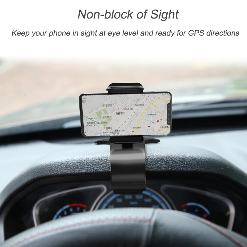 

Universal Car Phone HolderDashboard Mount Car Holder for Phone in Car Mobile Phone Holder Stand For iPhone7 XS X Samsung Xiaomi