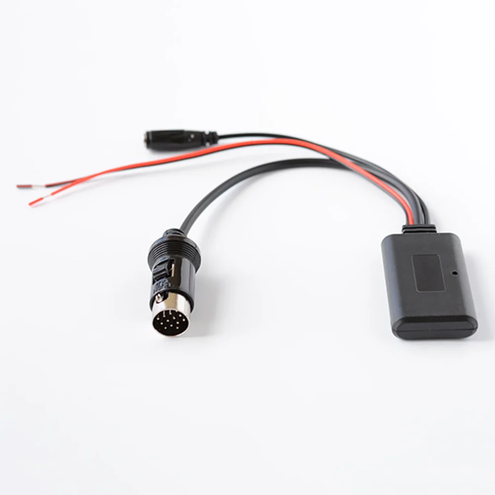 Bluetooth AUX Cable With Microphone For Kenwood 13-pin CD Stereo Module Aux Receiver Adapter |