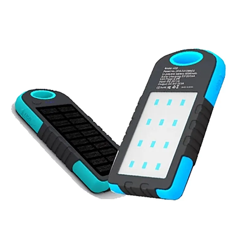 Внешний аккумулятор XANES на солнечной батарее зарядное устройство для телефона и