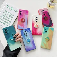 Square Ring Holder Phone Case For Oneplus Pro Nord Silicone Stand Cover One Plus Oneplus9 Nord2 Oneplus8 9pro