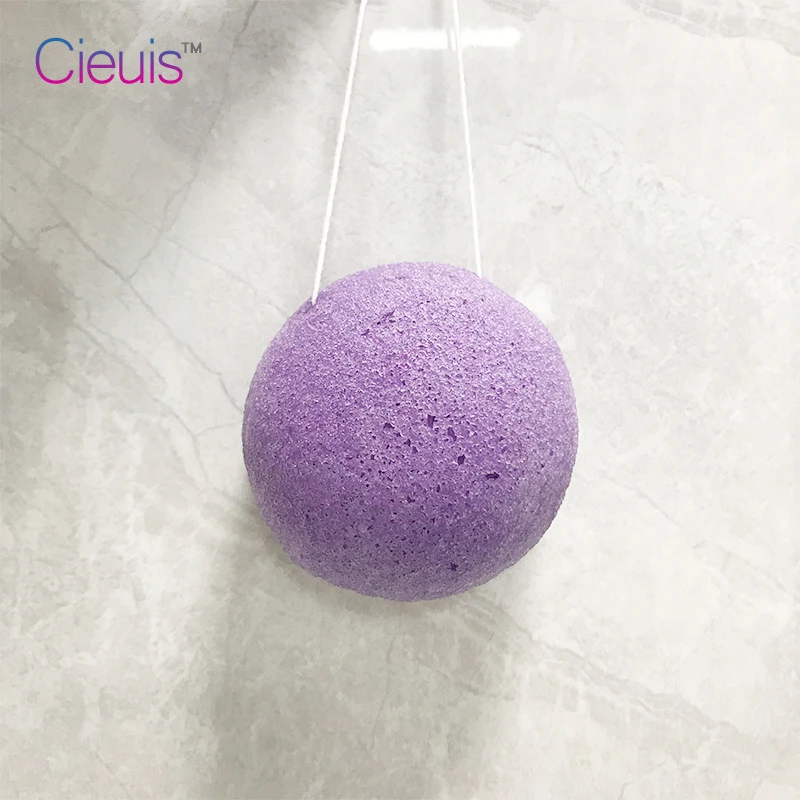 4 шт. натуральный аморфофаллус коньяк Конняку для лица очищающий спонж мытья