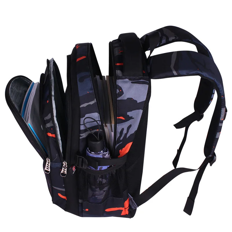 Водонепроницаемый детский школьный рюкзак для девочек и мальчиков