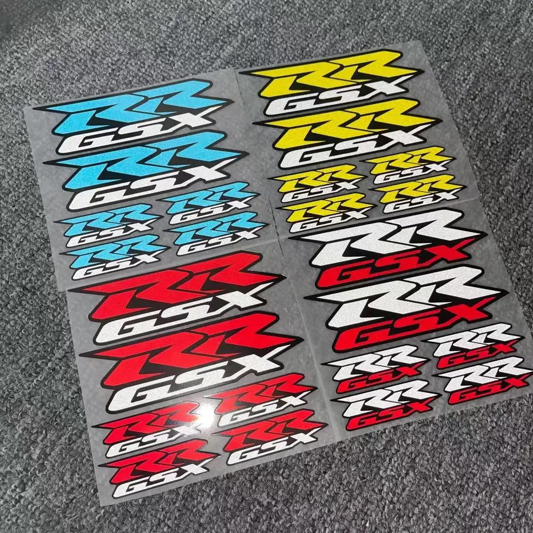 Полностью в kindSER Светоотражающие мотоциклетные наклейки GSXR GSX R маска для SUZUKI 600 750