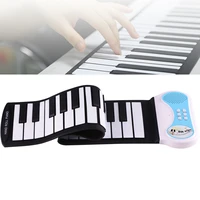 37 keys professional silicon flexible hand roll up piano electronic keyboard organ gift for children music performance