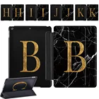 Чехол для планшета IPad Mini 1 2 3 4 5IPad 8th 7th Gen 10,2 дюйма 5th 6th Gen 9,7 дюйма, кожаный смарт-чехол с тремя сложениями для сна и пробуждения + стилус