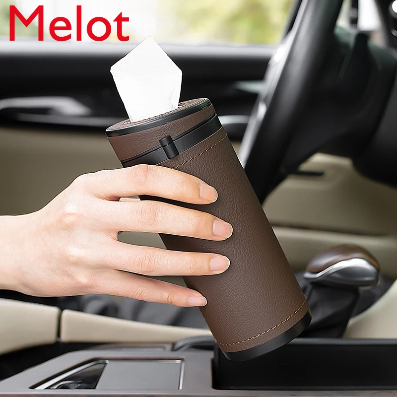 

Car Tissue Box Car Armrest Box Paper Extraction Box Car Interior Practical Creative Utensils Complete Collection