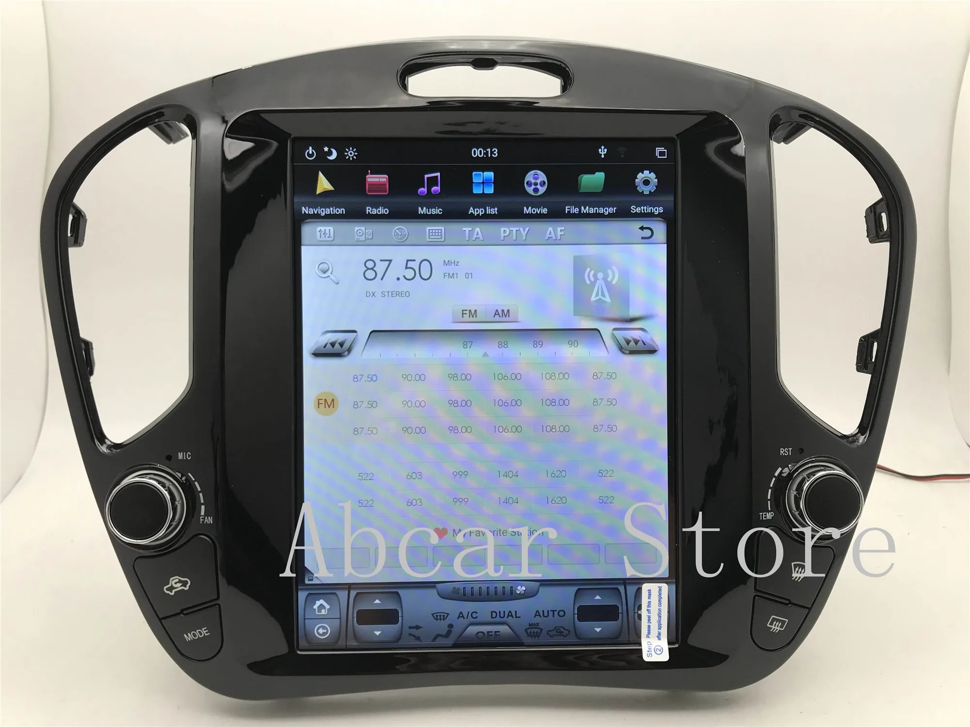 Автомобильный dvd-плеер Tesla style 10 4 дюйма Android 9 0 GPS-навигация для infiniti ESQ 2014-2019 nissan juke