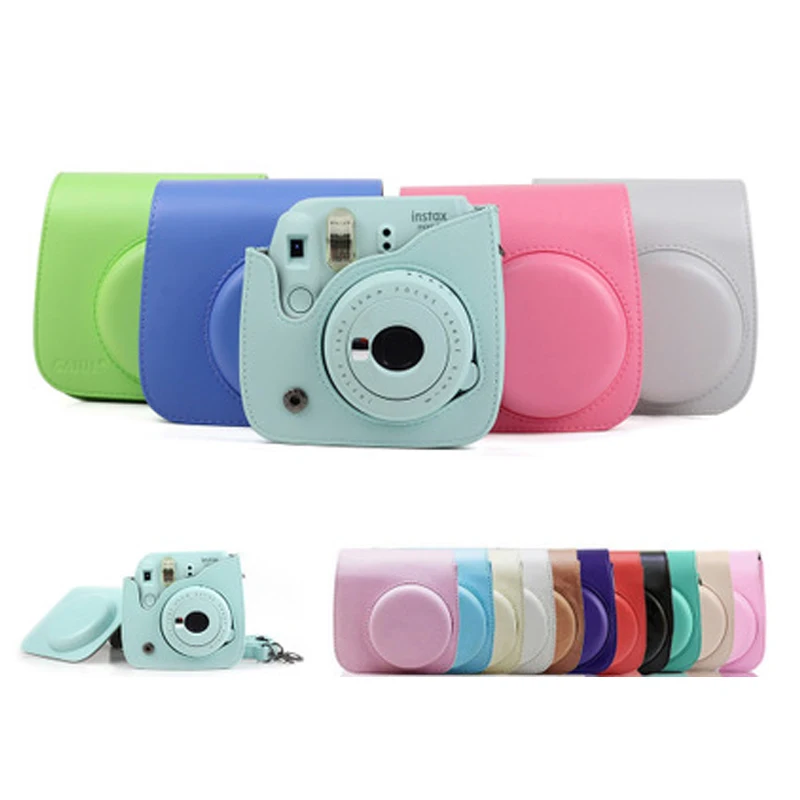 Аксессуары для камеры Fujifilm Instax Mini 11 9 8 художественная краска искусственная кожа