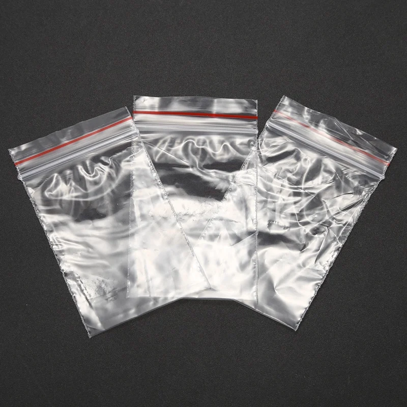 Прозрачная Ручка самопрессованное уплотнение закрывающийся полиэтиленовый