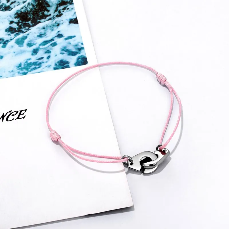 MKENDN модный браслет из нержавеющей стали регулируемая шнуровка для мужчин и