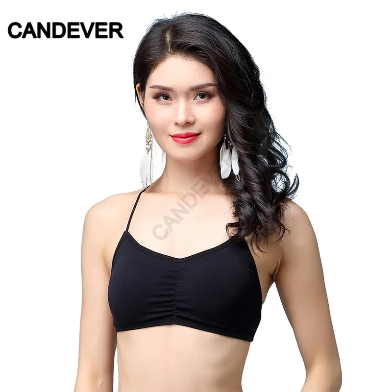 Восточные танца живота женский танец укороченный топ с лямкой на шее костюм