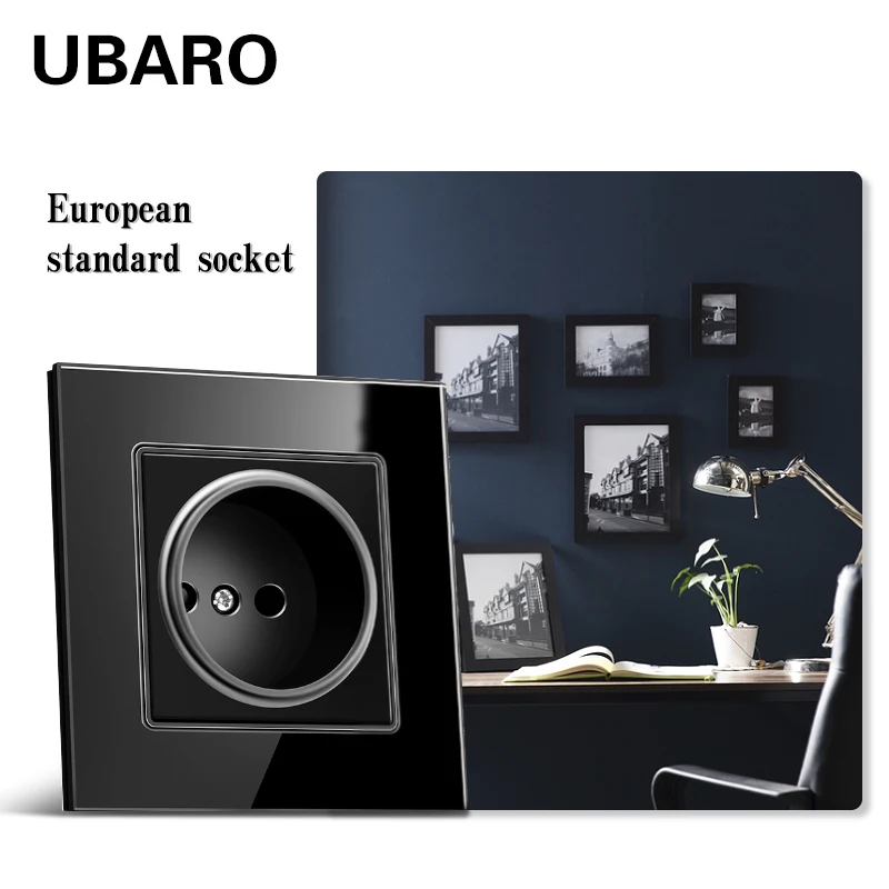 UBARO ЕС Стандартный без GND провода закаленное с украшением в виде кристаллов